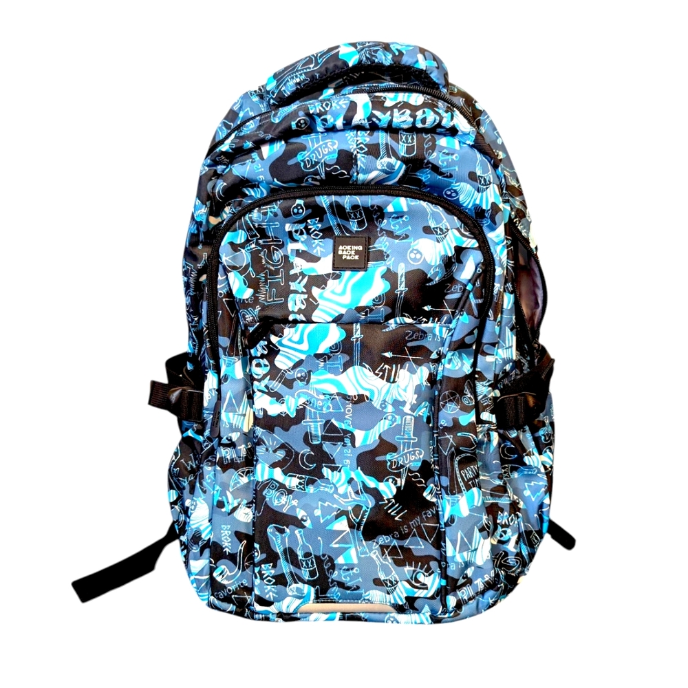 Adult Party-Themed Graphic Backpack